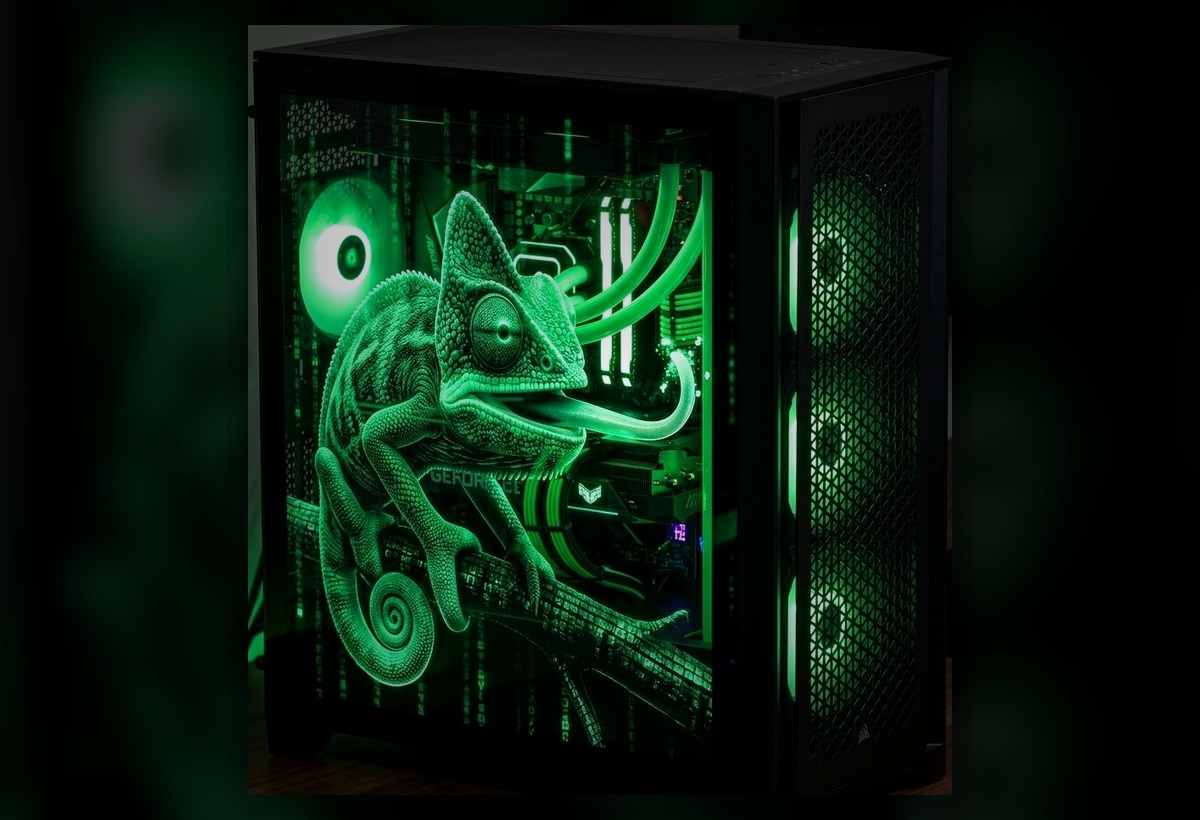 KI-Workstation im Nextflow-AI Matrix Stil